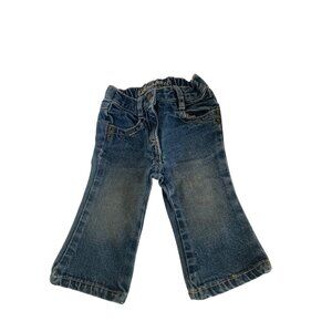 Vintage Crazy 8 Infant Baby size 6 12 months Bootcut jeans blue Denim